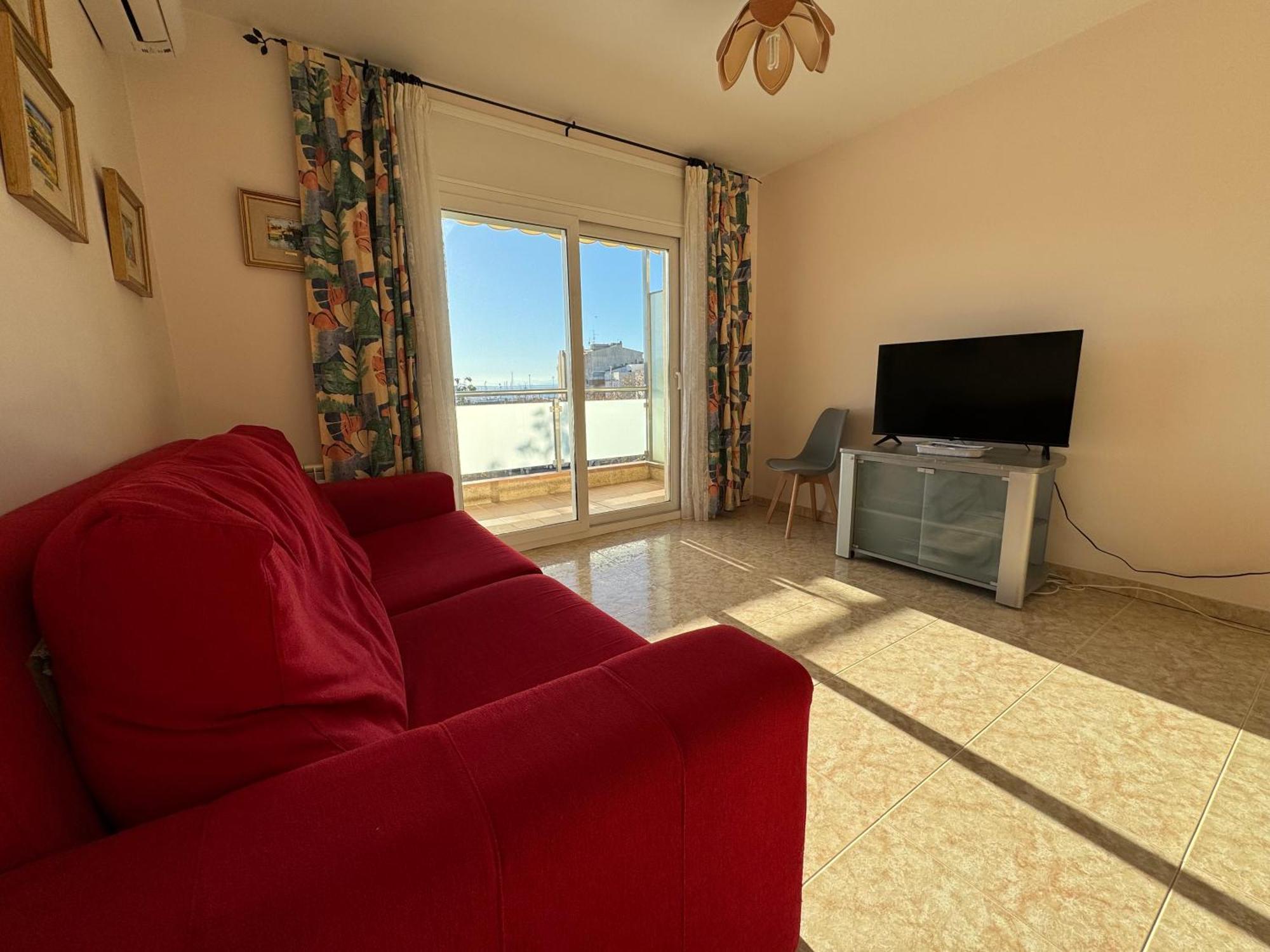 Апартаменты Piso En El Centro Con Vistas Al Mar Y Balcon Росас Экстерьер фото